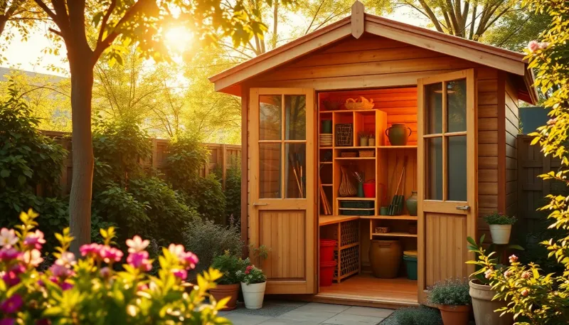 Choisir un abri de jardin de 4m2 : conseils et comparatif