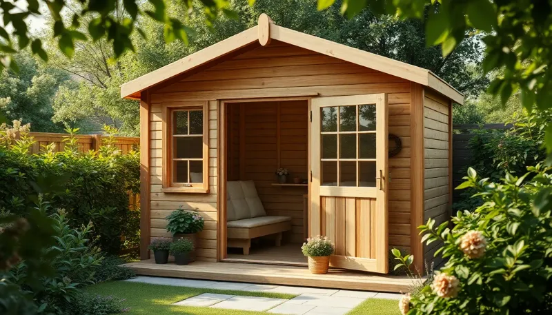 Choisir un abri de jardin de 6m2 pour optimiser votre espace extérieur