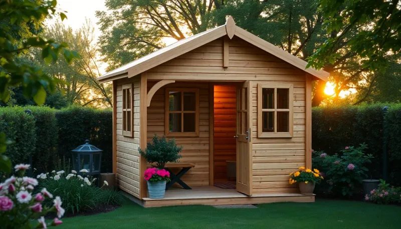 Pourquoi choisir un abri de jardin bois en kit pour votre extérieur